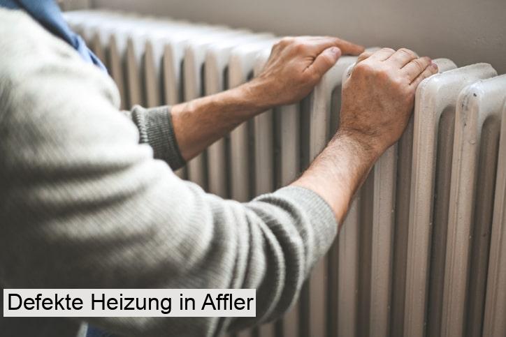 Defekte Heizung in Affler